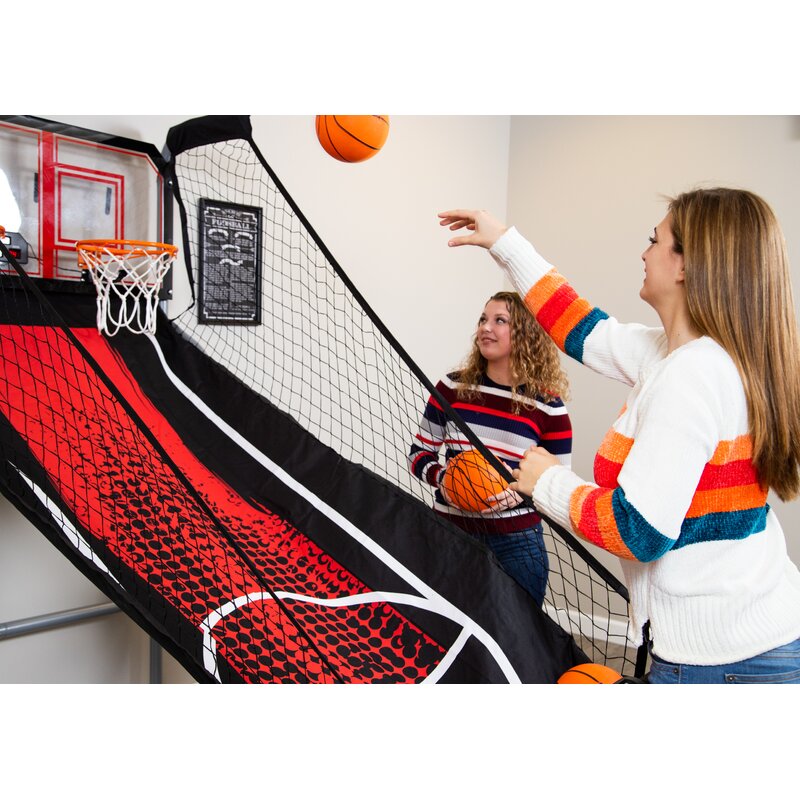 Electronic fashion basketball game